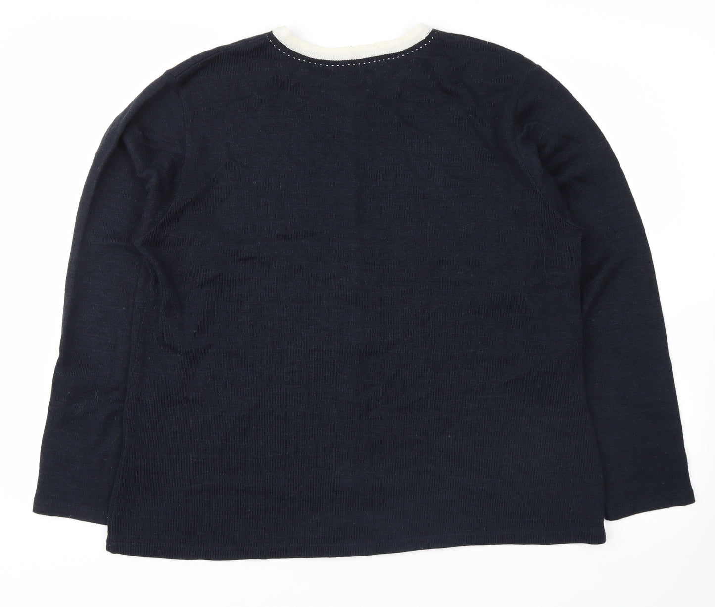 no brand Womens Blue   Cardigan Jumper Size M