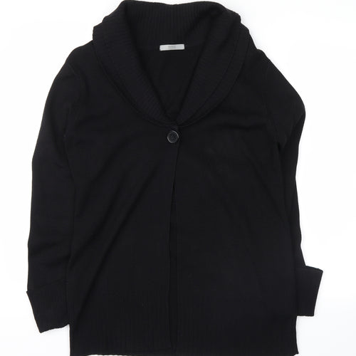 Marks and Spencer Womens Black   Cardigan Jumper Size 10