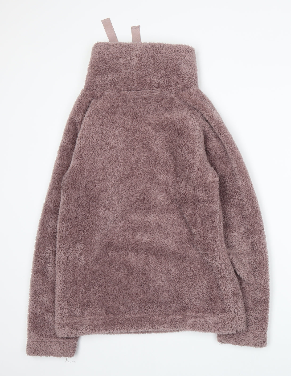 TU Womens Purple  Fleece Pullover Sweatshirt Size S