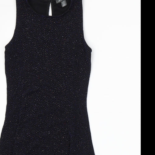 Primark Girls Blue Batik  A-Line  Size 12-13 Years