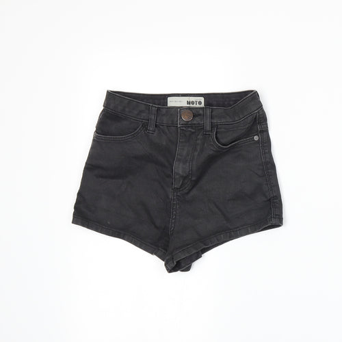 Topshop Womens Grey   Hot Pants Shorts Size 6