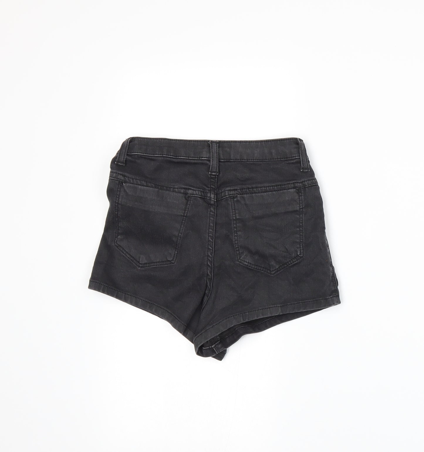 Topshop Womens Grey   Hot Pants Shorts Size 6