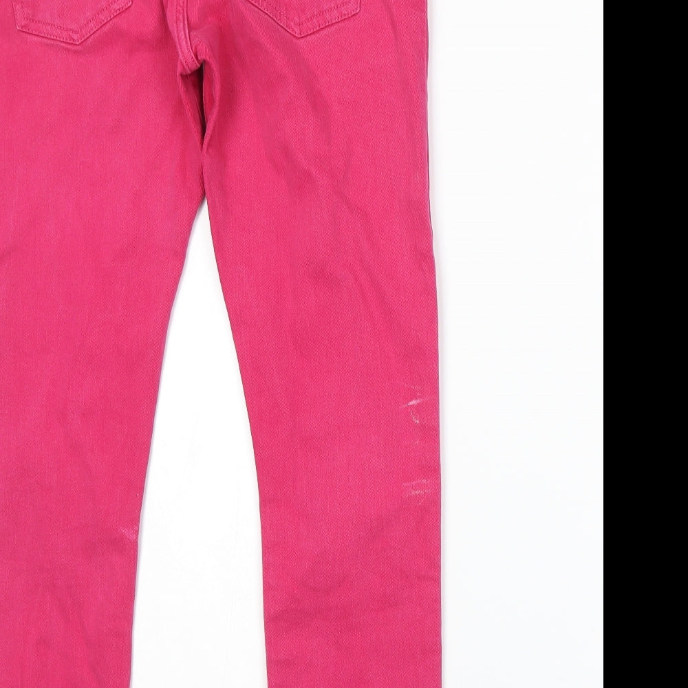 H&M Womens Pink   Skinny Jeans Size 10 L24 in
