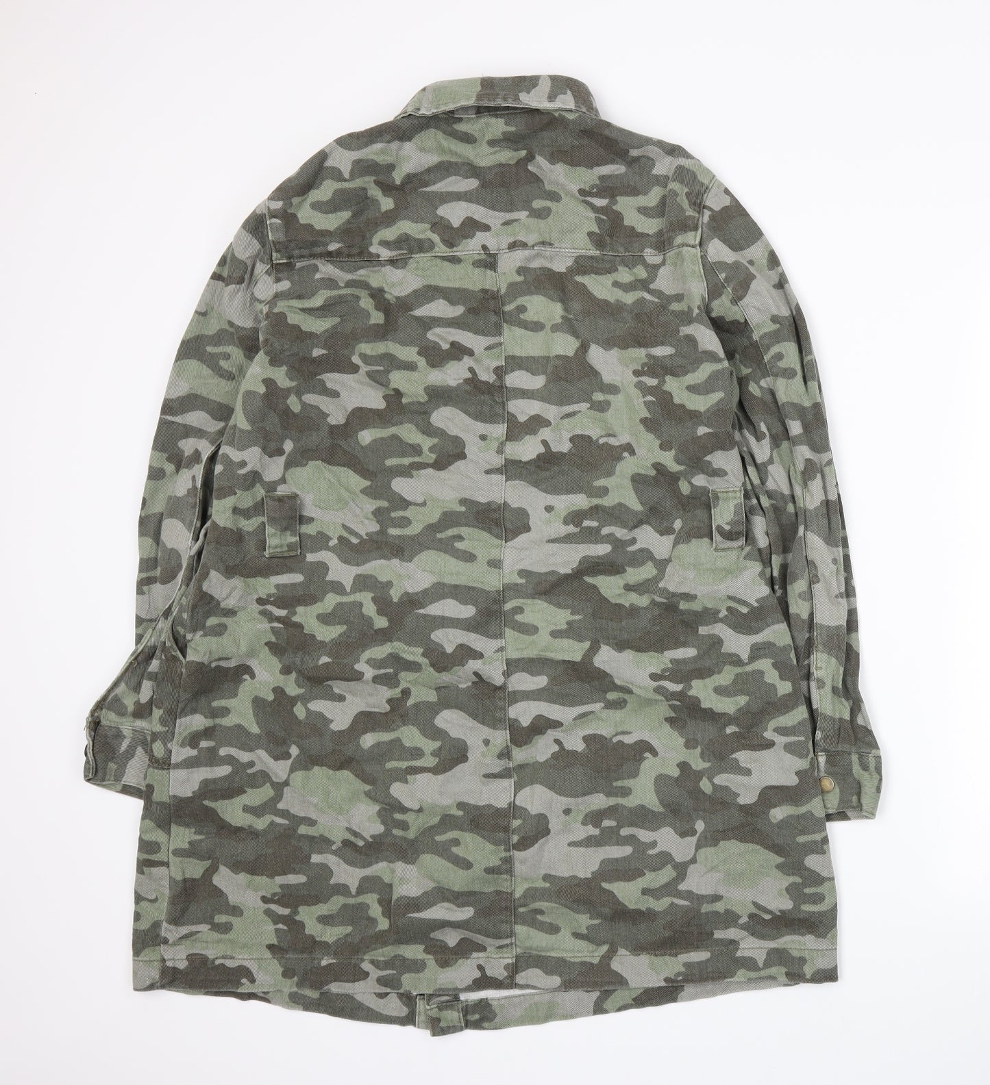 New Look Womens Green Camouflage  Jacket  Size 16
