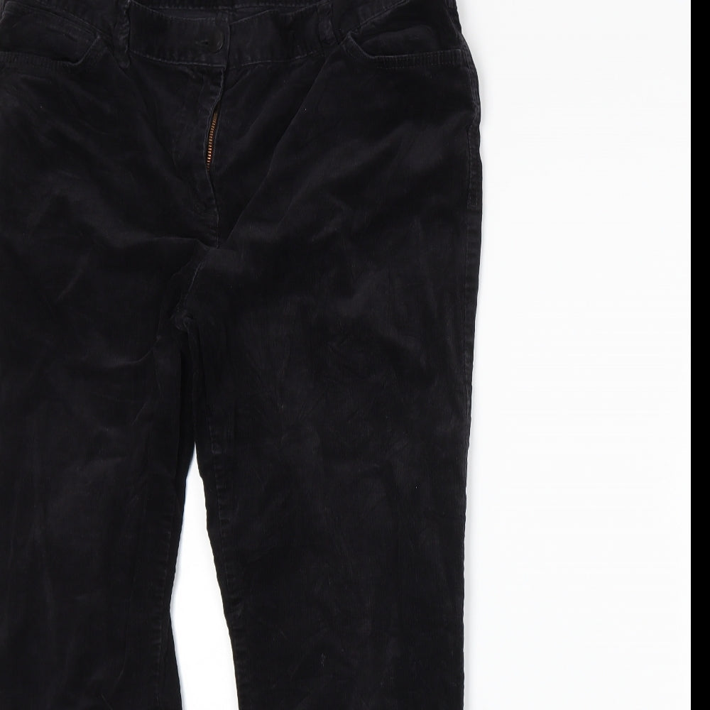 Marks and Spencer Womens Black   Bootcut Jeans Size 16 L28 in