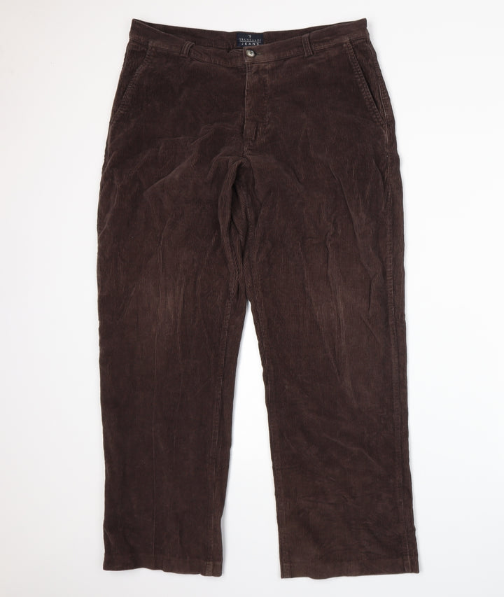 Trussardi Womens Brown Straight Jeans Size 36 L29 in