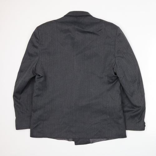 Marlowe Mens Grey   Jacket Suit Jacket Size L