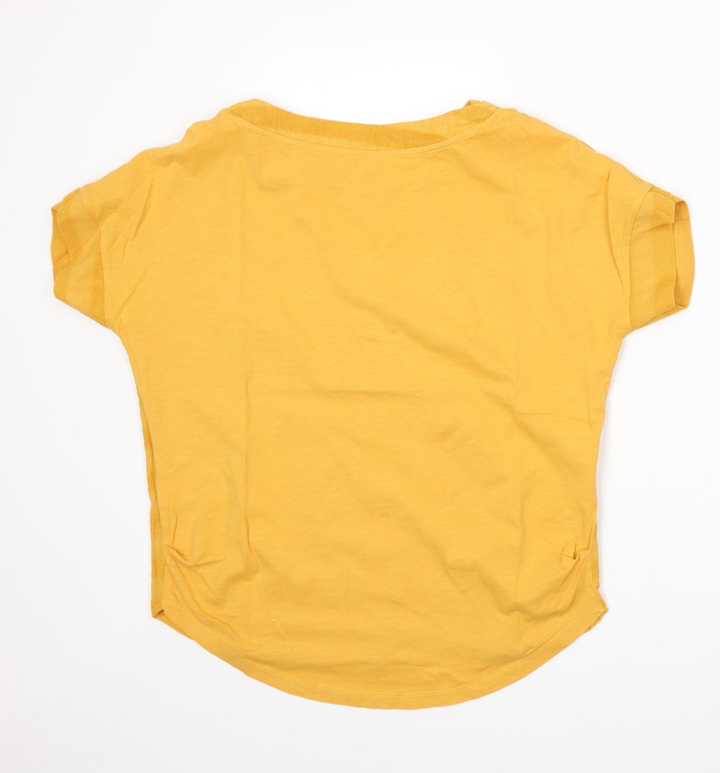 NEXT Womens Yellow   Basic T-Shirt Size 10