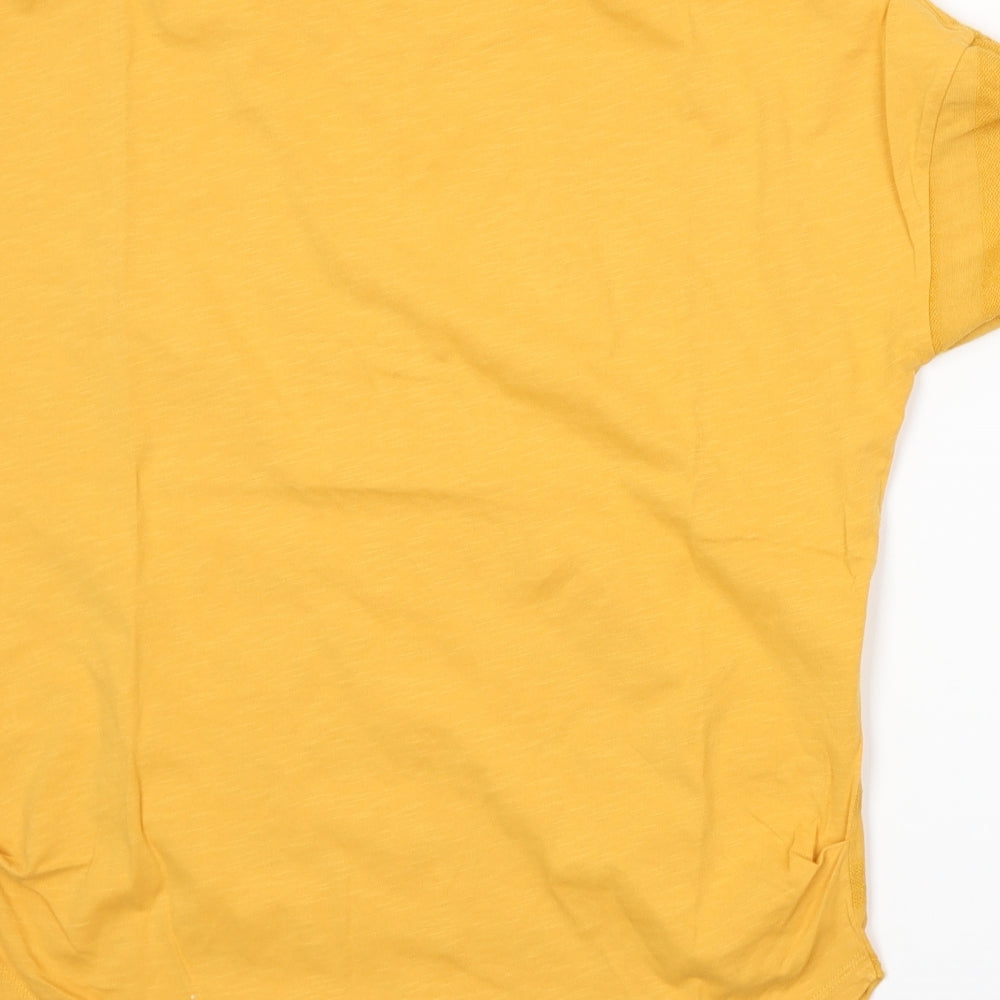 NEXT Womens Yellow   Basic T-Shirt Size 10