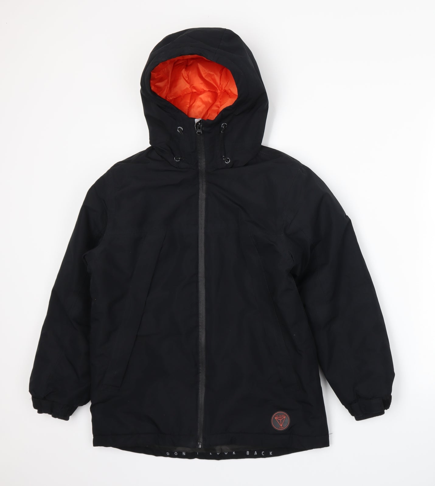 NEXT Boys Black   Parka Coat Size 10 Years