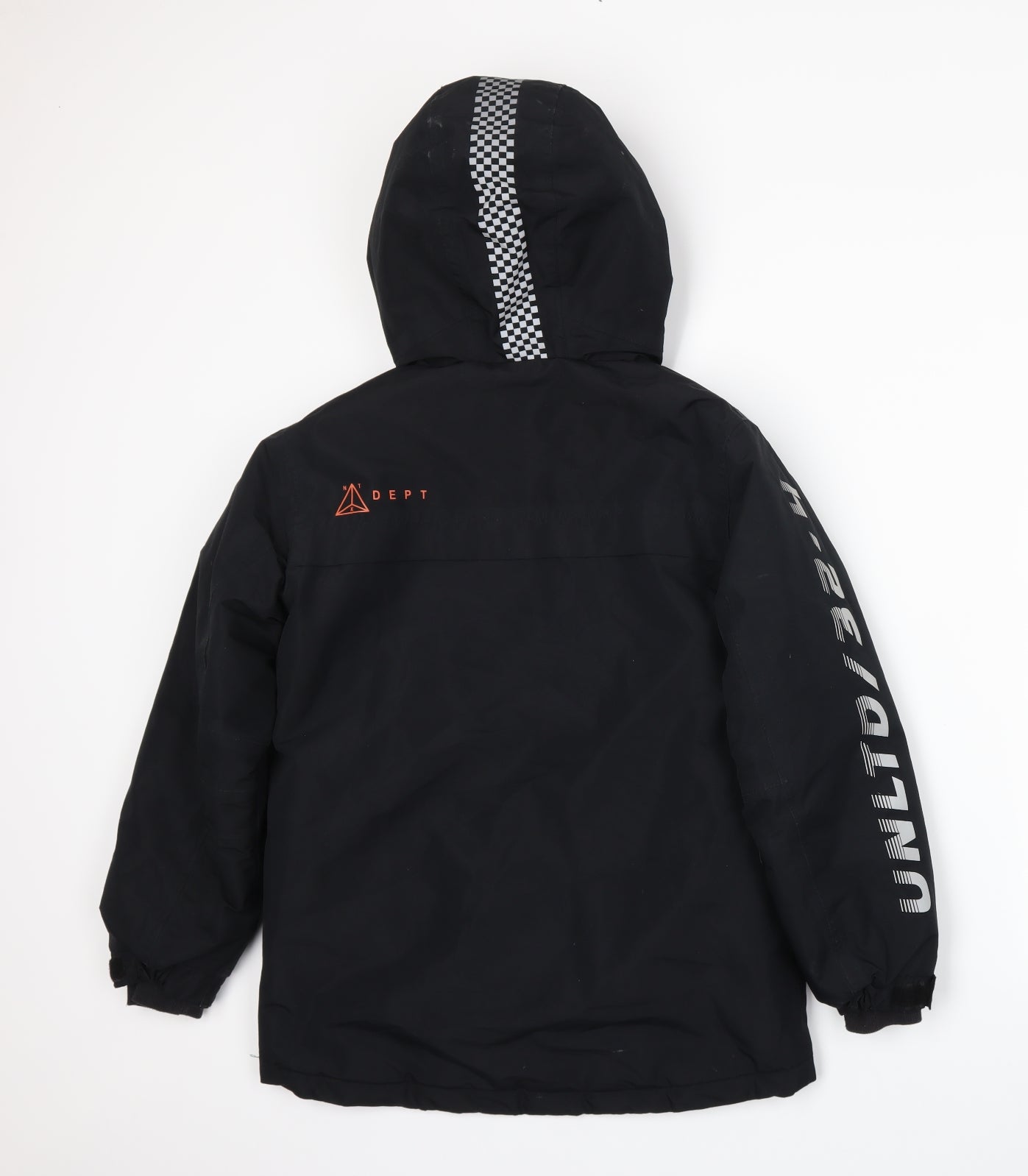 NEXT Boys Black   Parka Coat Size 10 Years