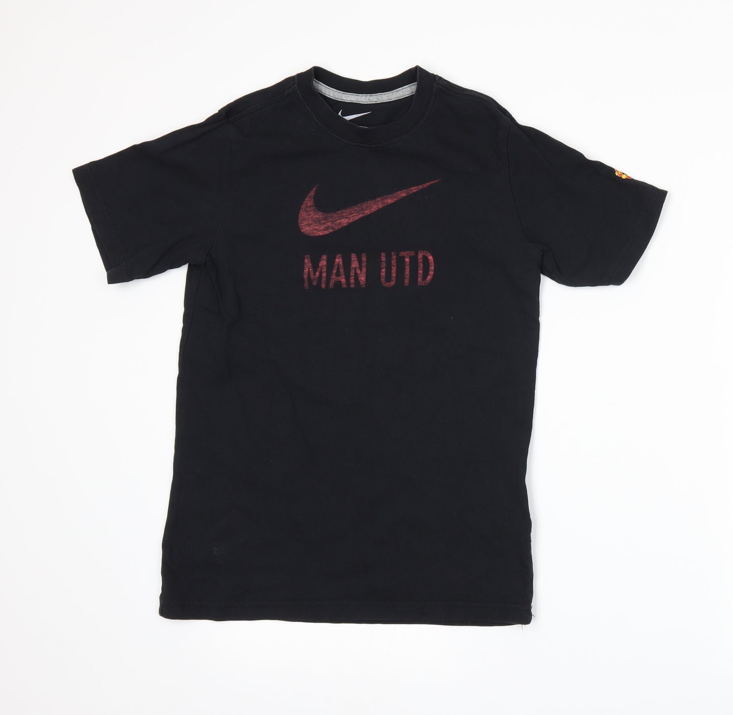 Nike Boys Black  Jersey Basic T-Shirt Size 10-11 Years  - Manchester United Football club
