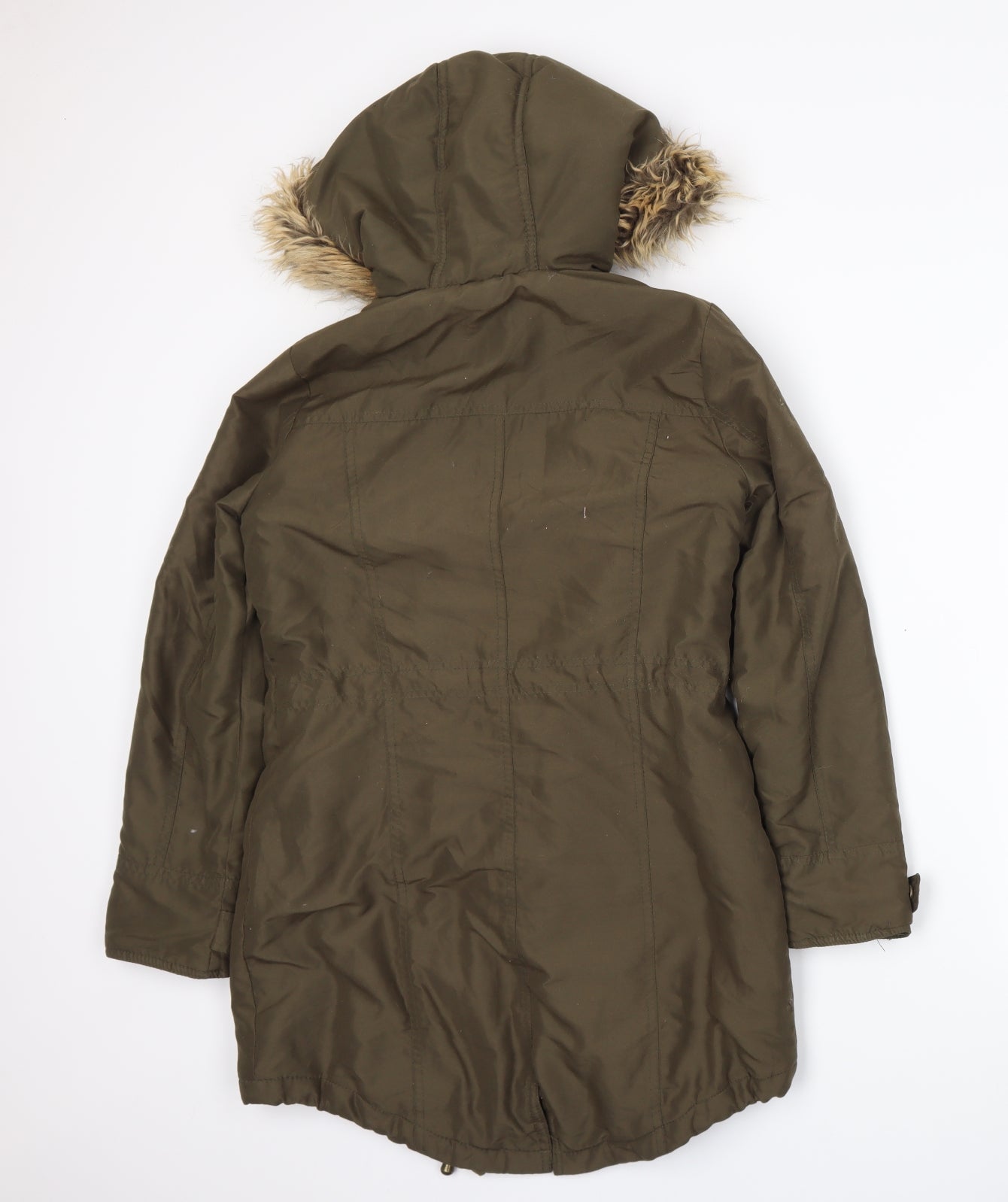 Dorothy Perkins Womens Green   Parka Coat Size 6