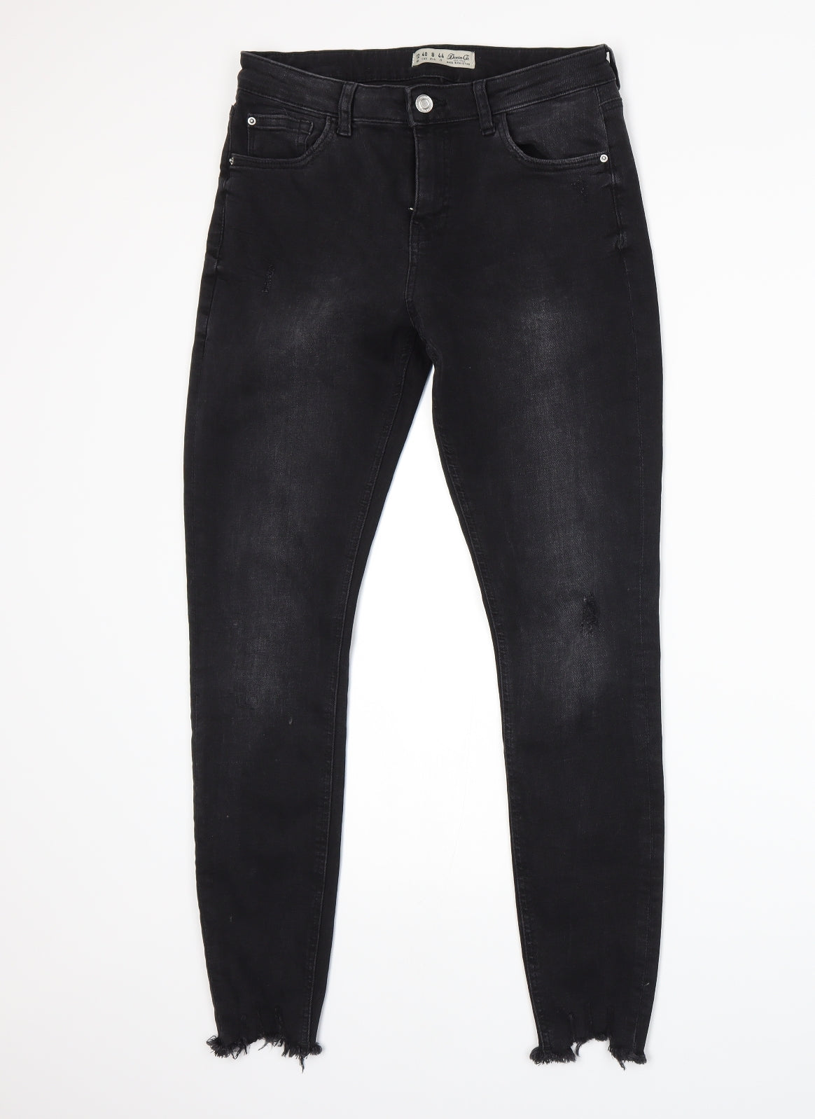 Primark Womens Grey   Skinny Jeans Size 12 L26 in