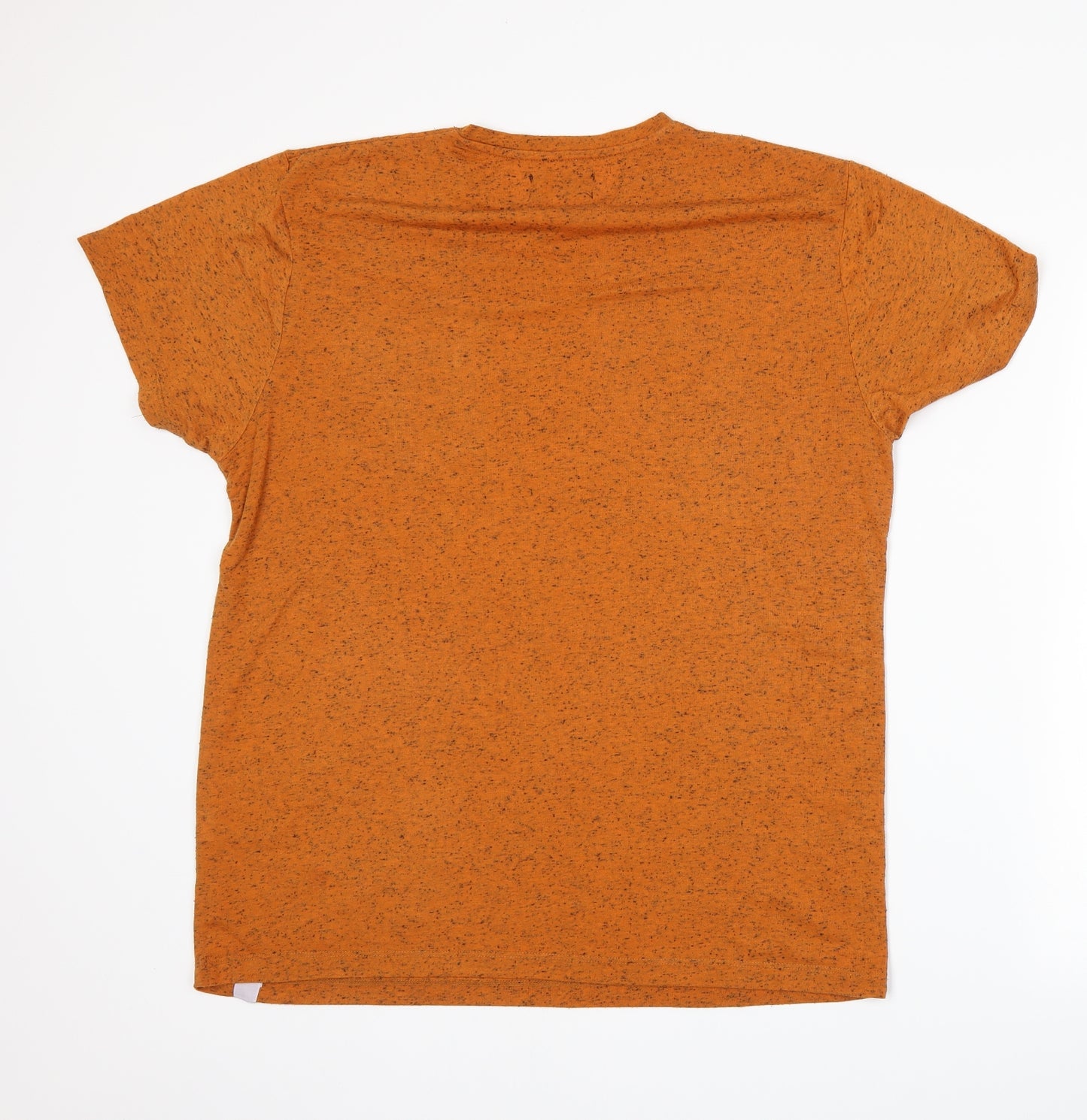 Cedar Wood State Mens Orange    T-Shirt Size L