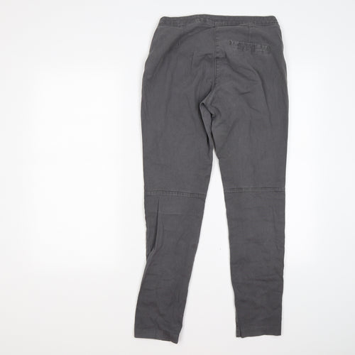 H&M Womens Grey  Denim Jegging Leggings Size 10 L28 in