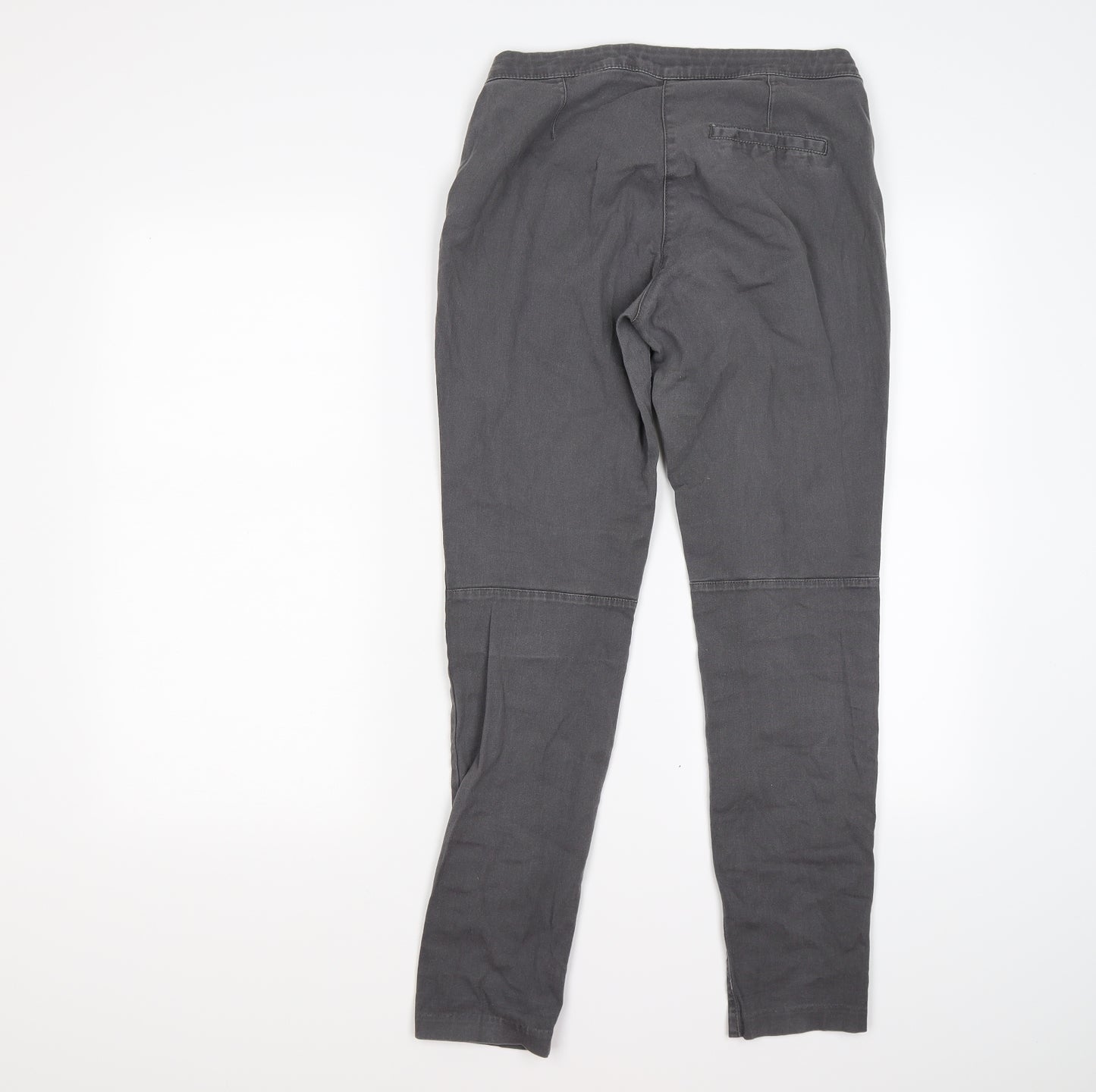 H&M Womens Grey  Denim Jegging Leggings Size 10 L28 in
