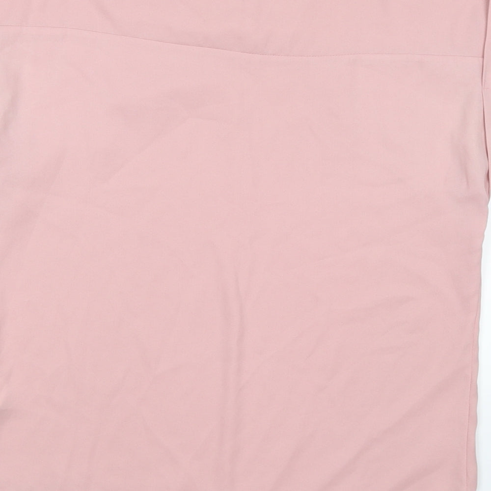 NEXT Womens Pink  Chiffon Tunic T-Shirt Size 6