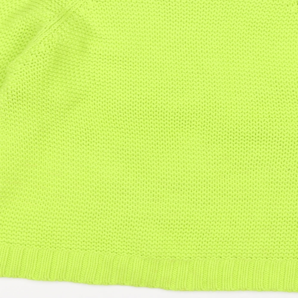 Blonde + Blonde Womens Green  Knit Pullover Jumper Size 14
