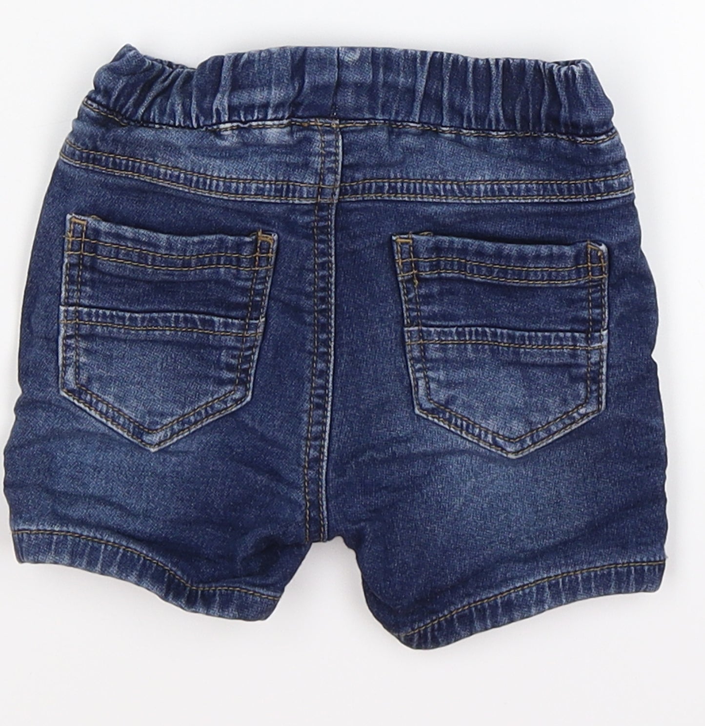 NEXT Baby Blue  Denim Cropped Jeans Size 12-18 Months  - shirts