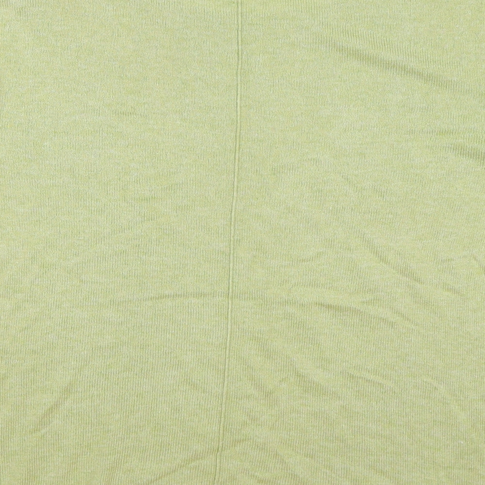 White Stuff Womens Green  Knit Pullover Jumper Size 12