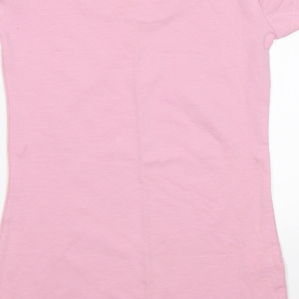 FC Barcelona Girls Pink   Basic T-Shirt Size 12 Years  - Barcelona Football Club