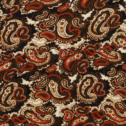 Glamorous Womens Brown Paisley  Tunic T-Shirt Size M