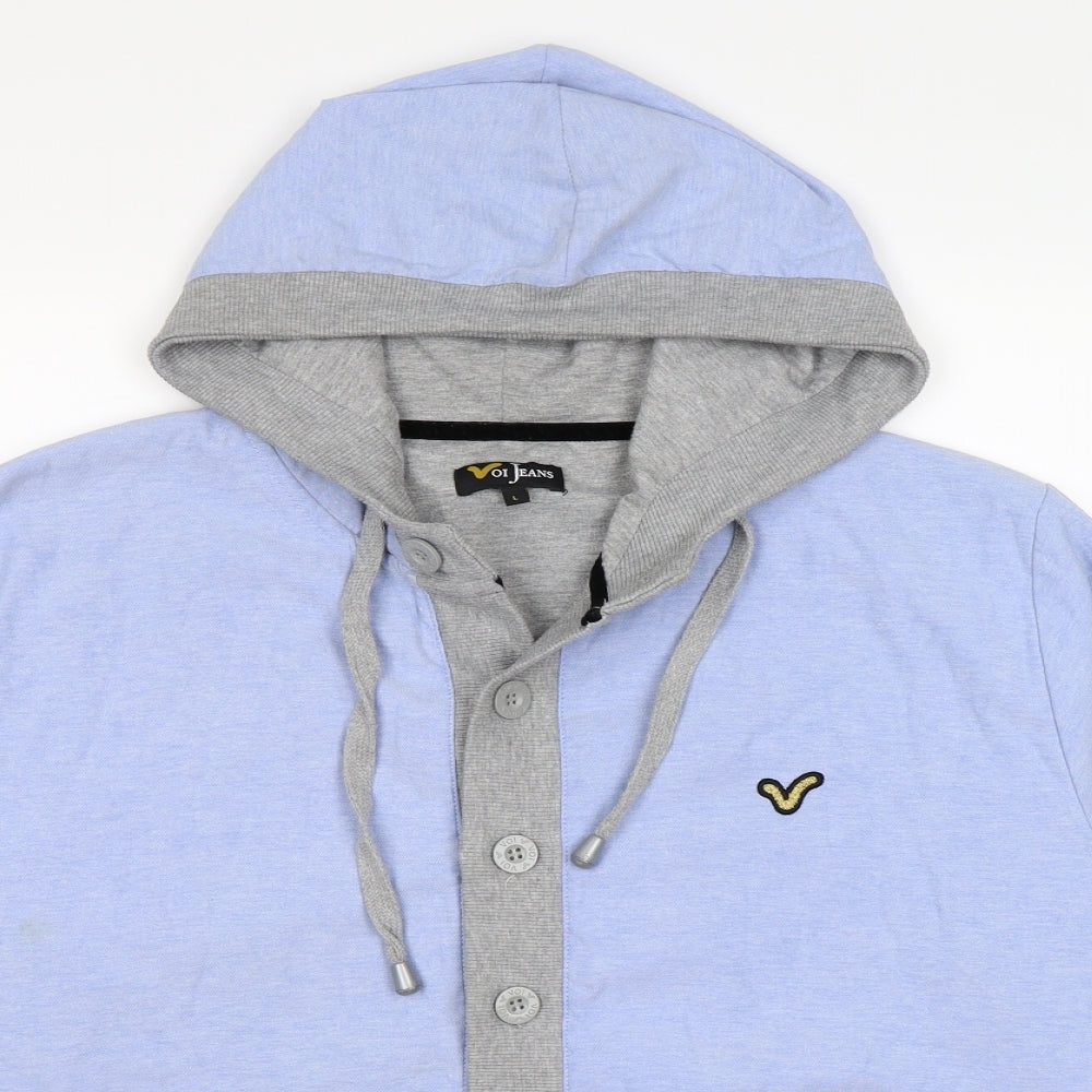 Voi Jeans Mens Blue   Jacket  Size L