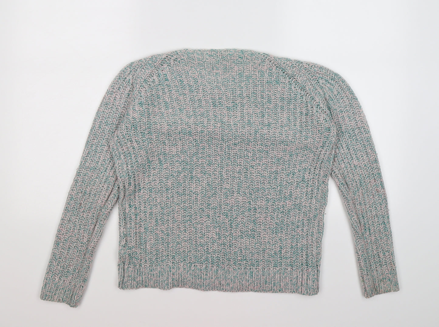 New Look Girls Green  Knit Pullover Jumper Size 10-11 Years