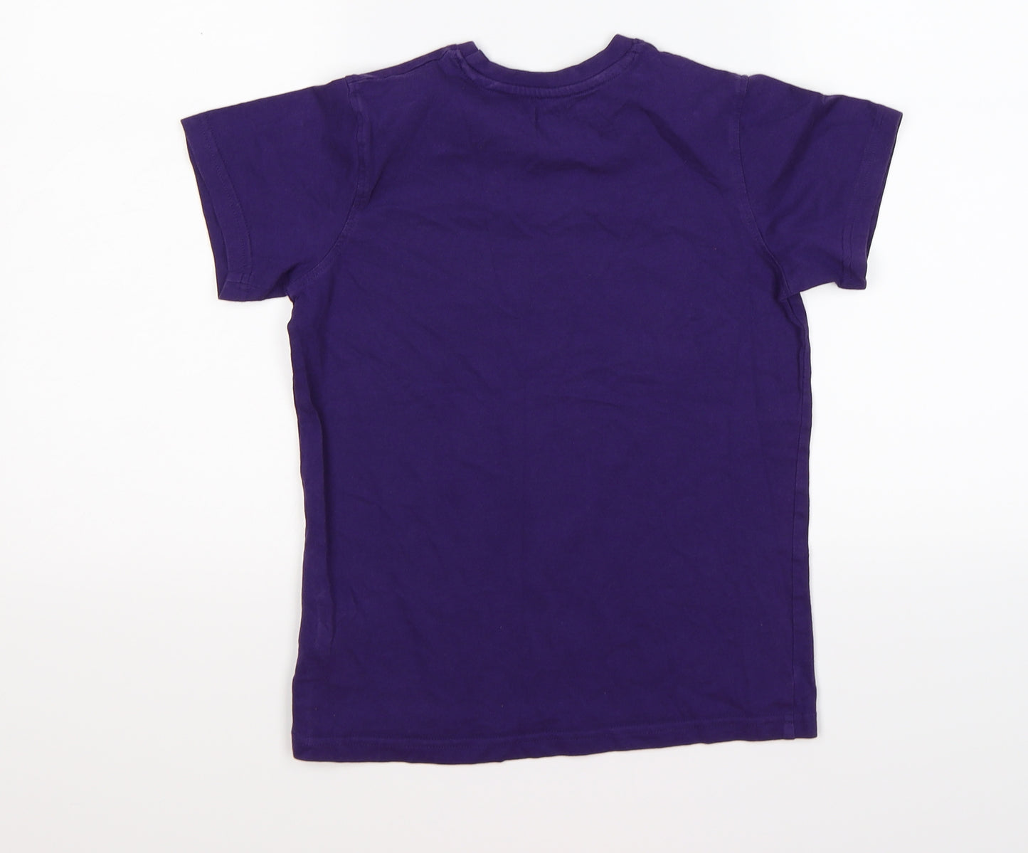 Mountain Warehouse Girls Purple   Basic T-Shirt Size 9-10 Years  - elephant