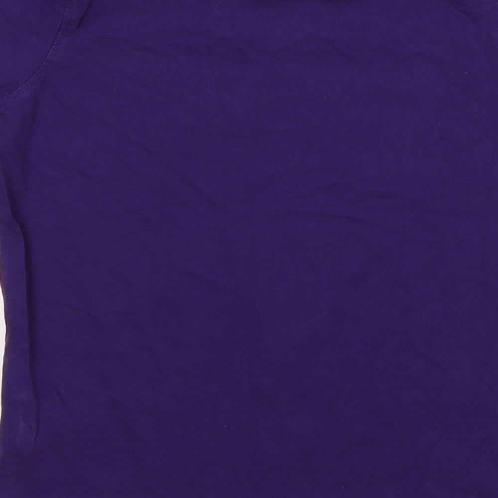 Mountain Warehouse Girls Purple   Basic T-Shirt Size 9-10 Years  - elephant