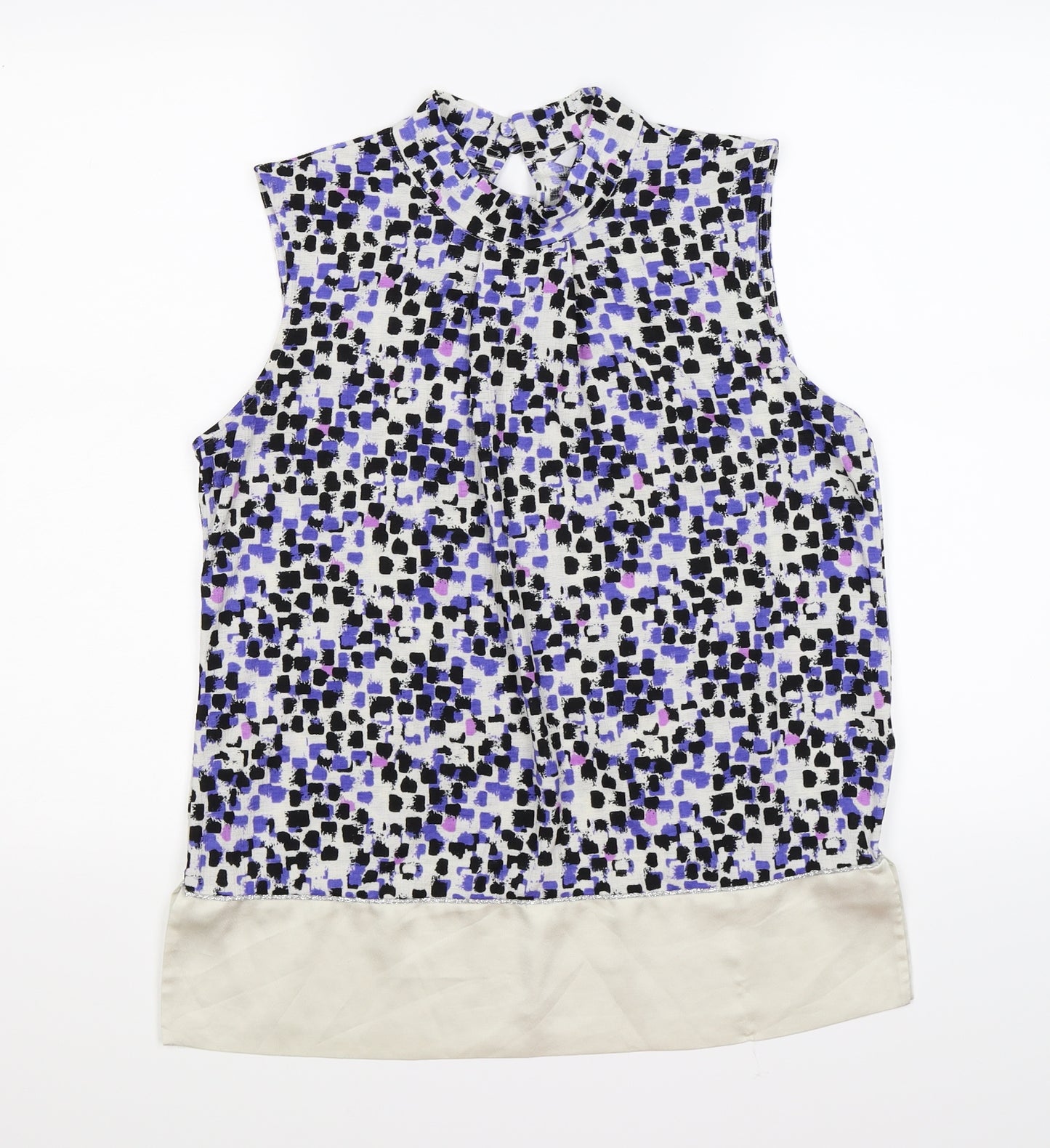 NEXT Womens Purple Colourblock  Tunic Tank Size 12