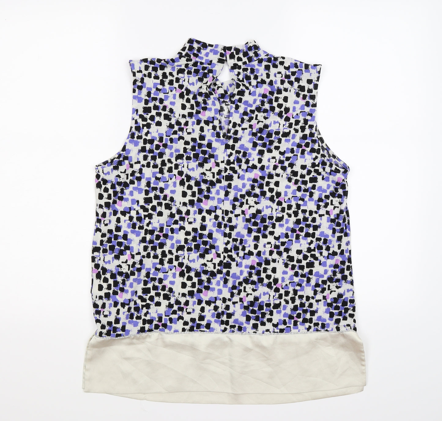 NEXT Womens Purple Colourblock  Tunic Tank Size 12