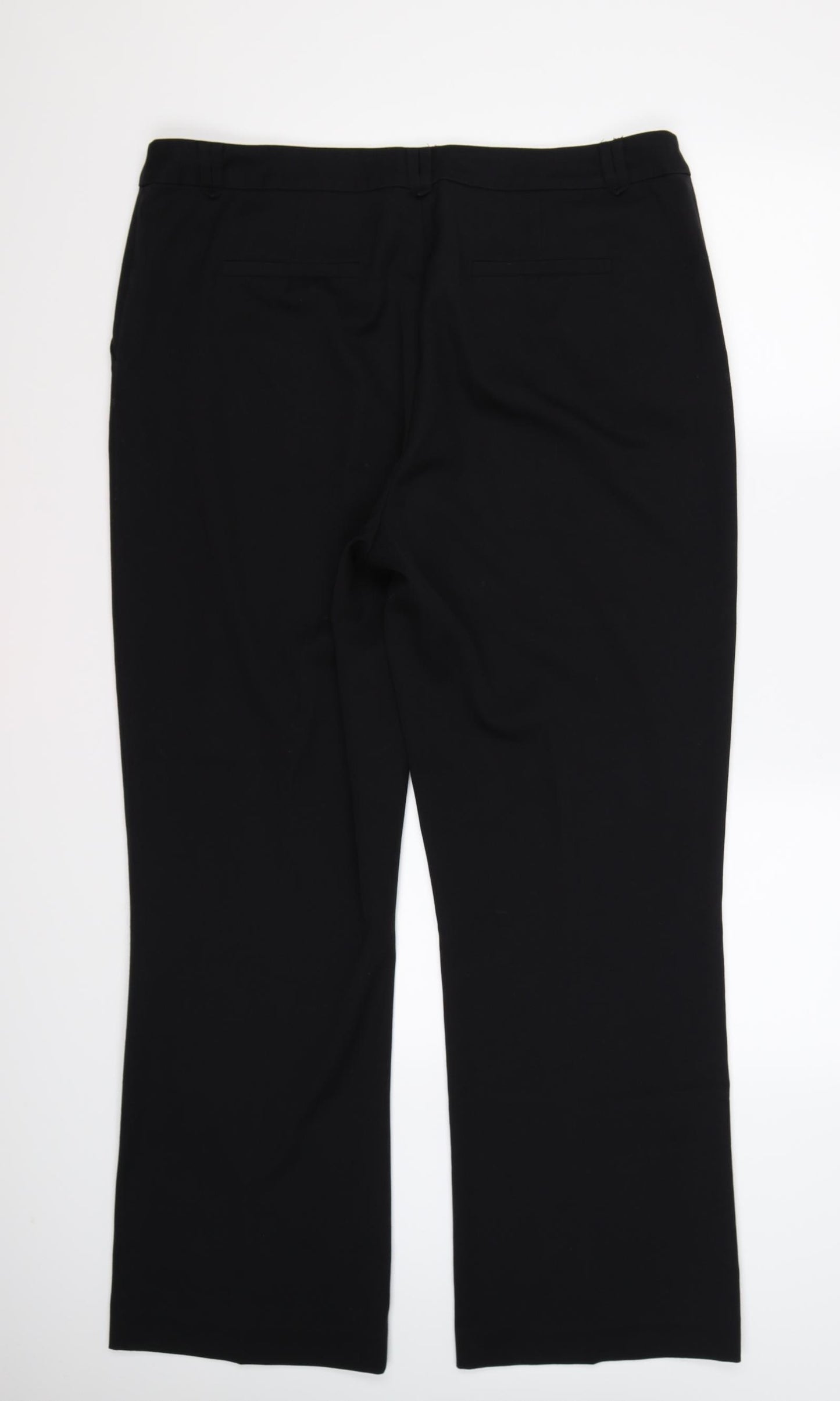 George Womens Black   Trousers  Size 18 L31 in - work office formal