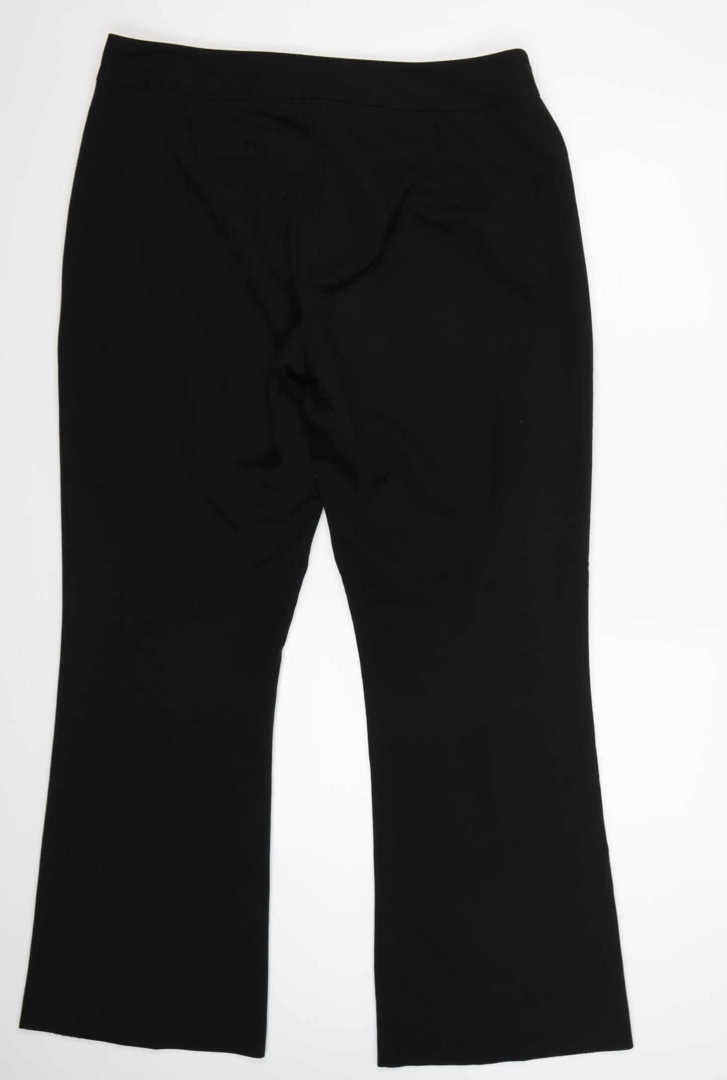 TU Womens Black   Trousers  Size 18 L31 in - long leg. work office