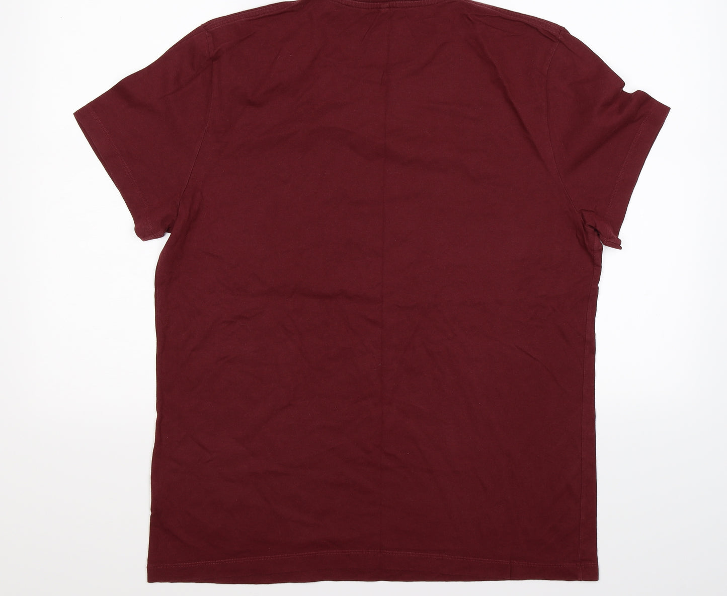 Jack Wills Mens Red    T-Shirt Size L