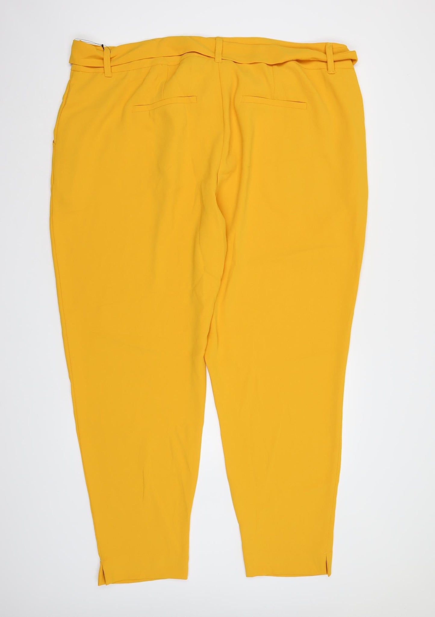 NEXT Womens Yellow   Trousers  Size 22 L30 in