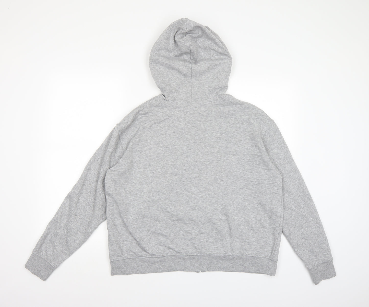 Divided by H&M Womens Grey  Jersey Full Zip Hoodie Size M