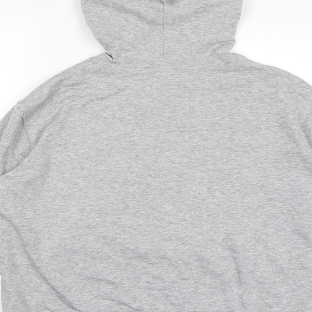 Divided by H&M Womens Grey  Jersey Full Zip Hoodie Size M