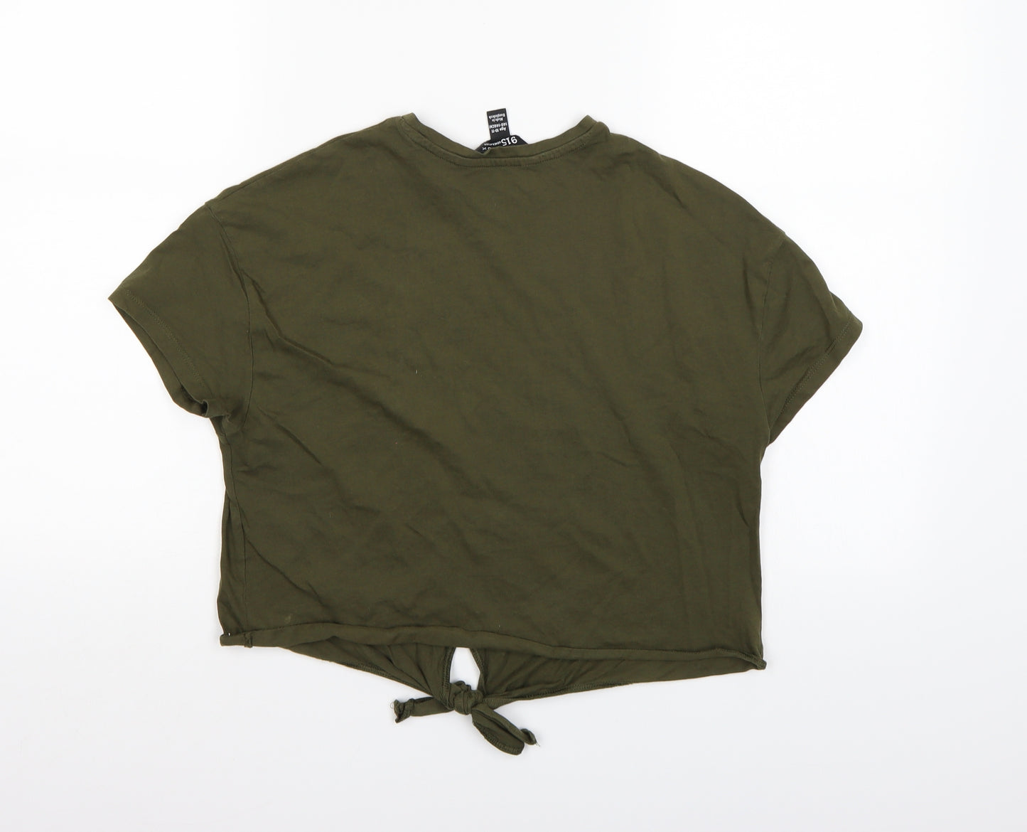 New Look Girls Green   Basic T-Shirt Size 10-11 Years