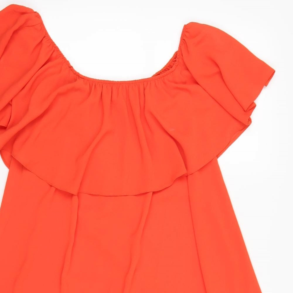 New Look Womens Orange   A-Line  Size 12