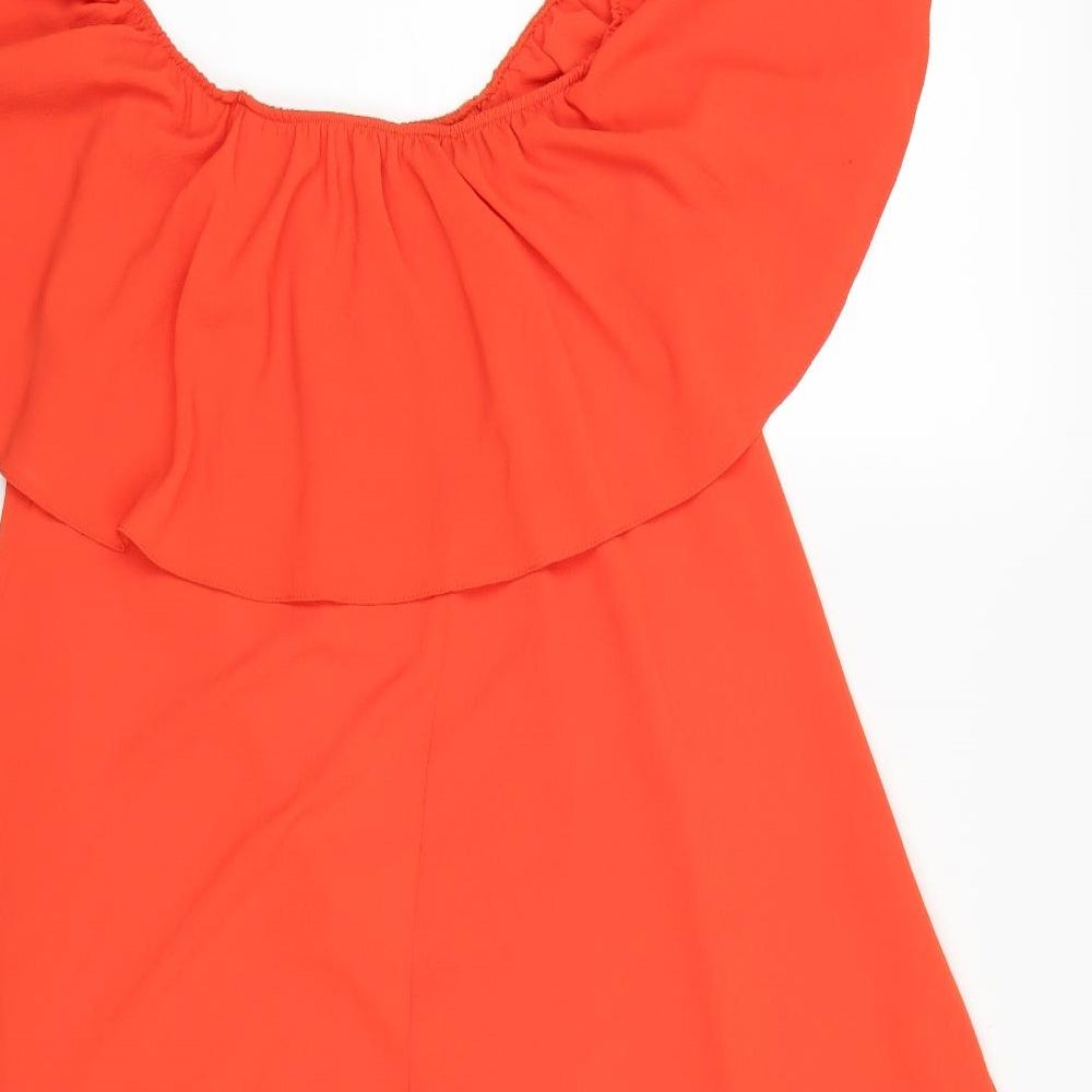 New Look Womens Orange   A-Line  Size 12