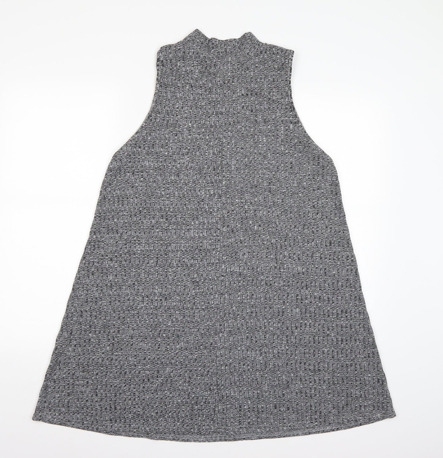 Boohoo Womens Grey  Knit Jumper Dress  Size 14