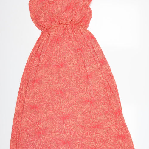Apricot Womens Orange Geometric  Maxi  Size 10