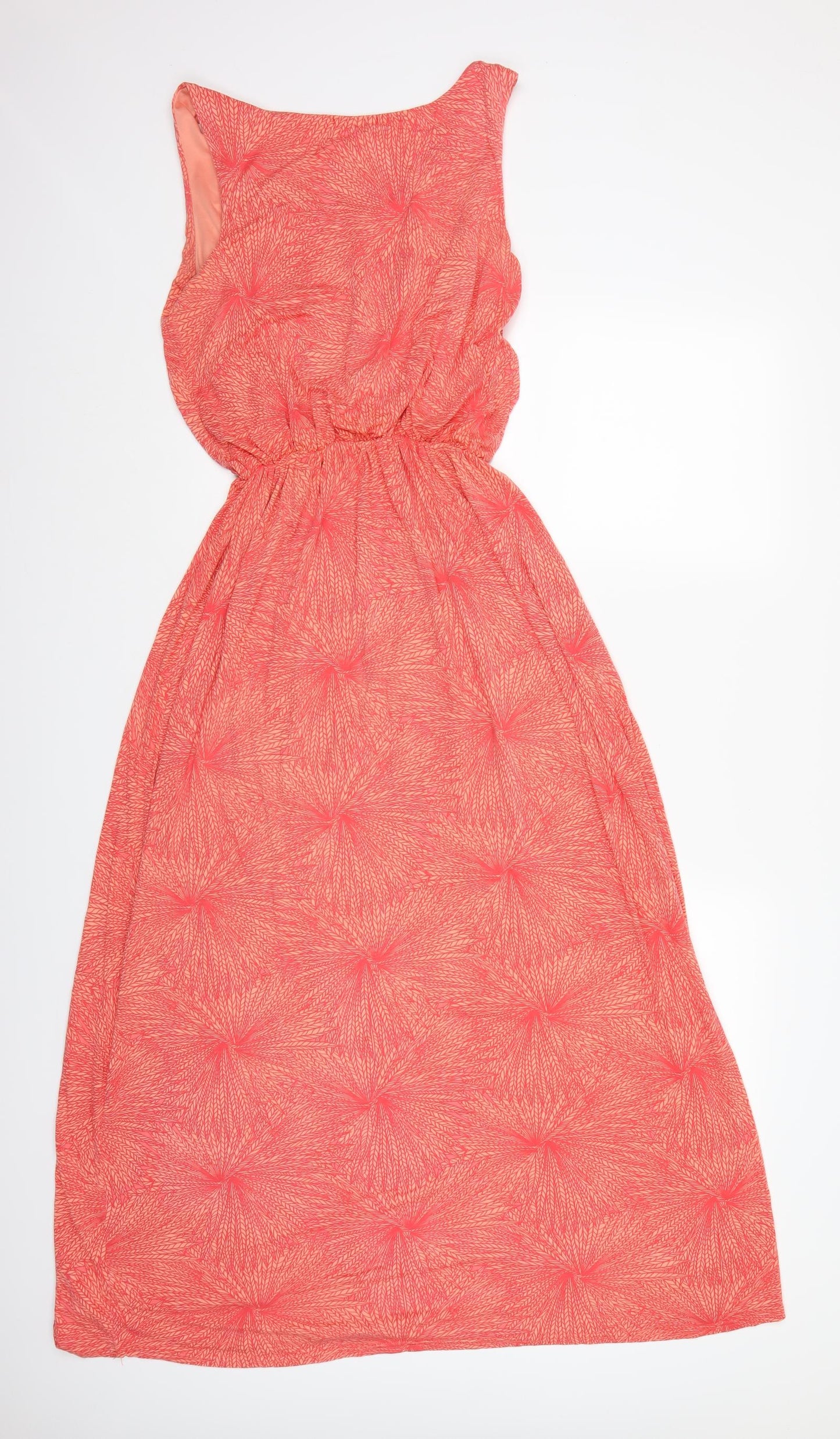 Apricot Womens Orange Geometric  Maxi  Size 10