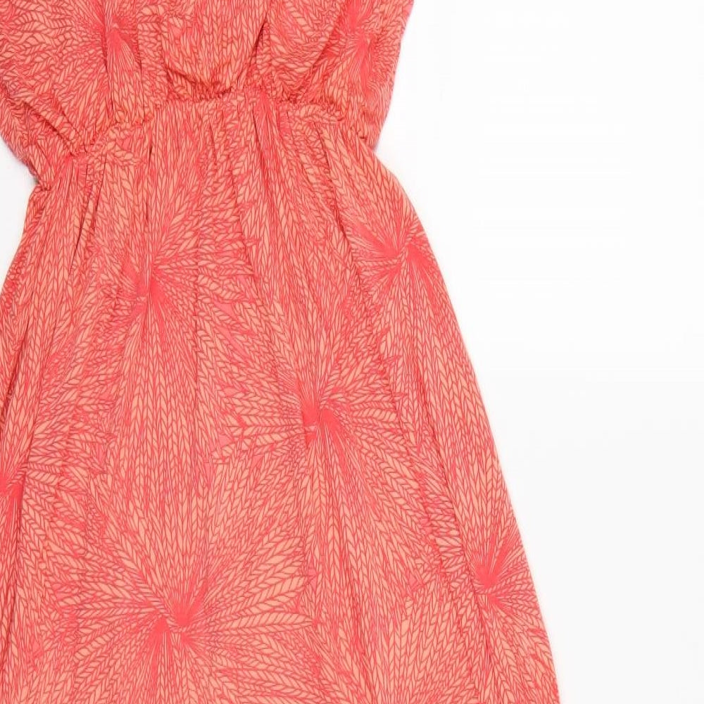 Apricot Womens Orange Geometric  Maxi  Size 10