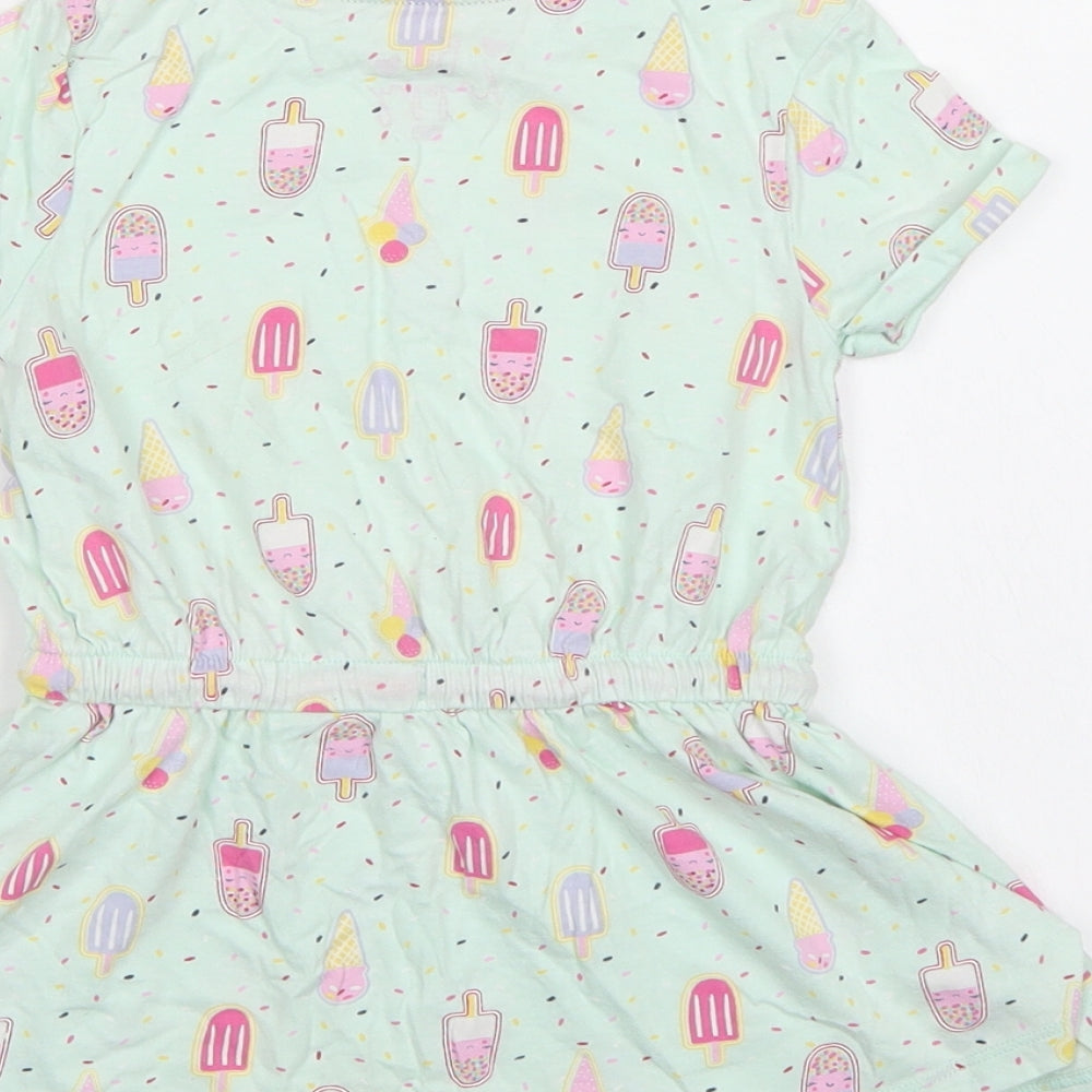 F&F Girls Green   A-Line  Size 2-3 Years
