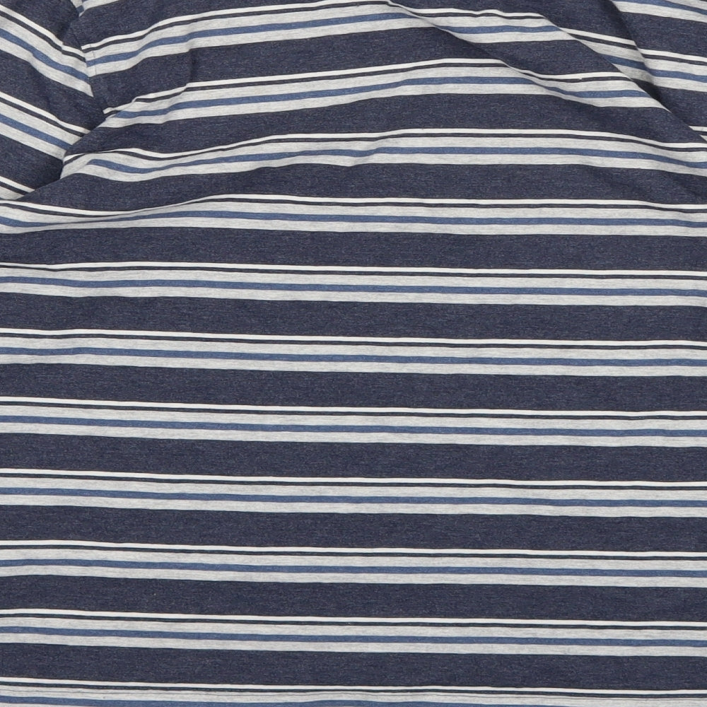 NEXT Boys Black Striped  Basic T-Shirt Size 13 Years