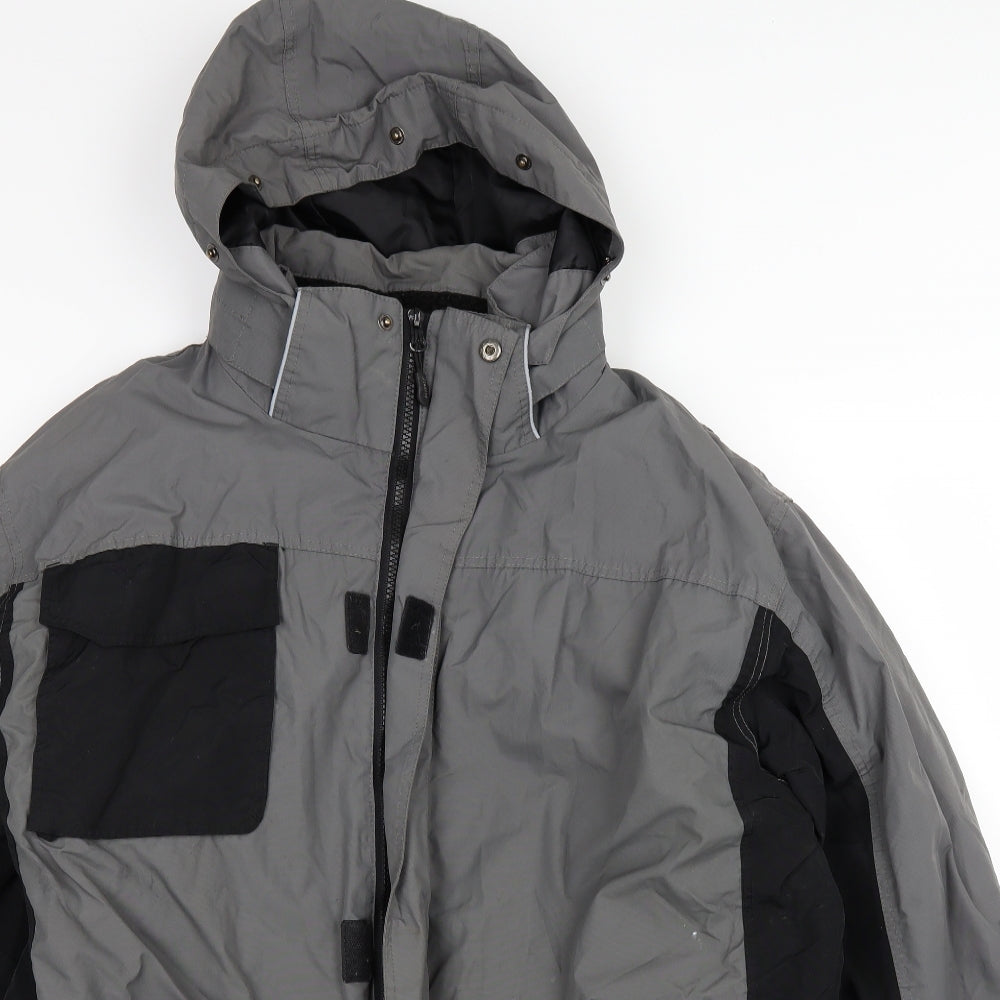 Dickies Mens Grey   Rain Coat Coat Size XL