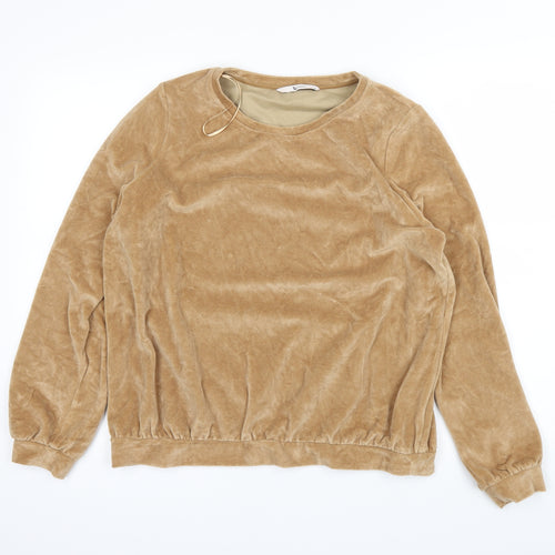 TU Womens Brown   Pullover Jumper Size 12